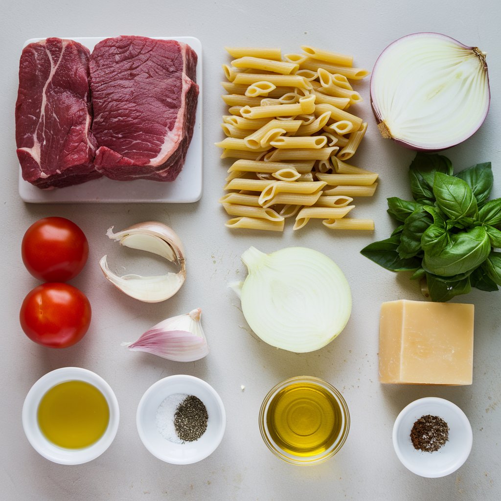 Easy Slow Cooker Beef Pasta