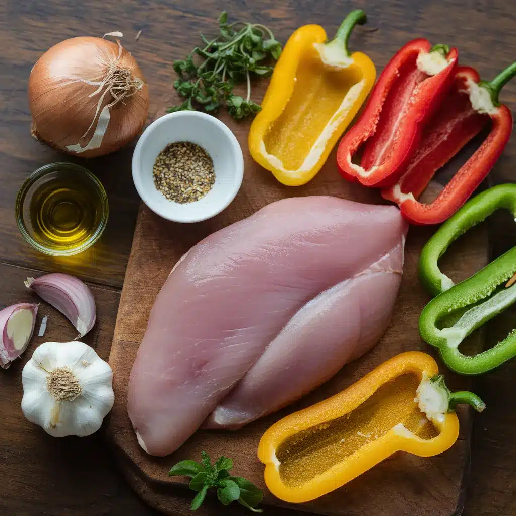 chicken and peppers recipe