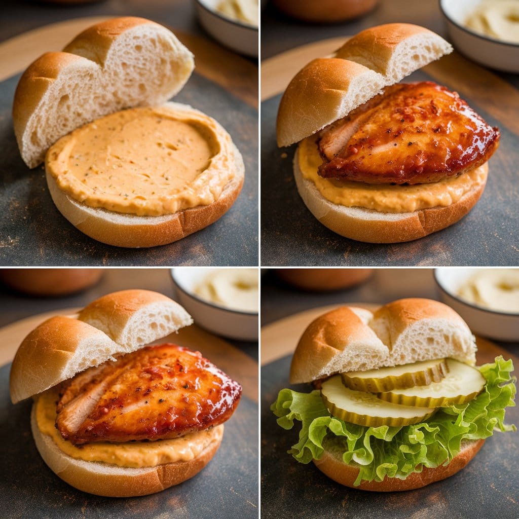 Honey Pepper Pimento Chicken Sandwich Recipe