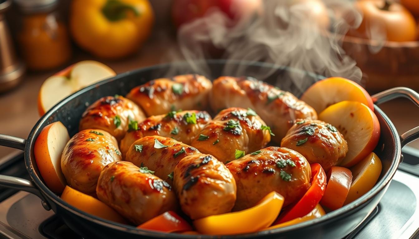 chicken apple sausage