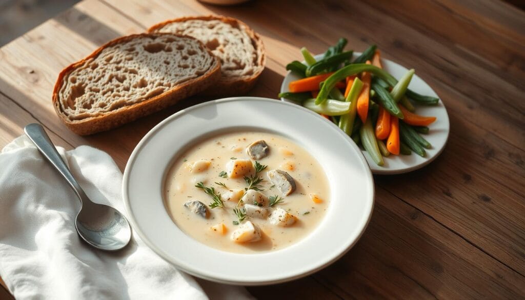 low-acid fish chowder