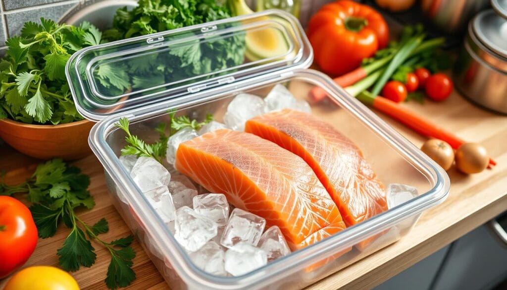 Salmon Storage