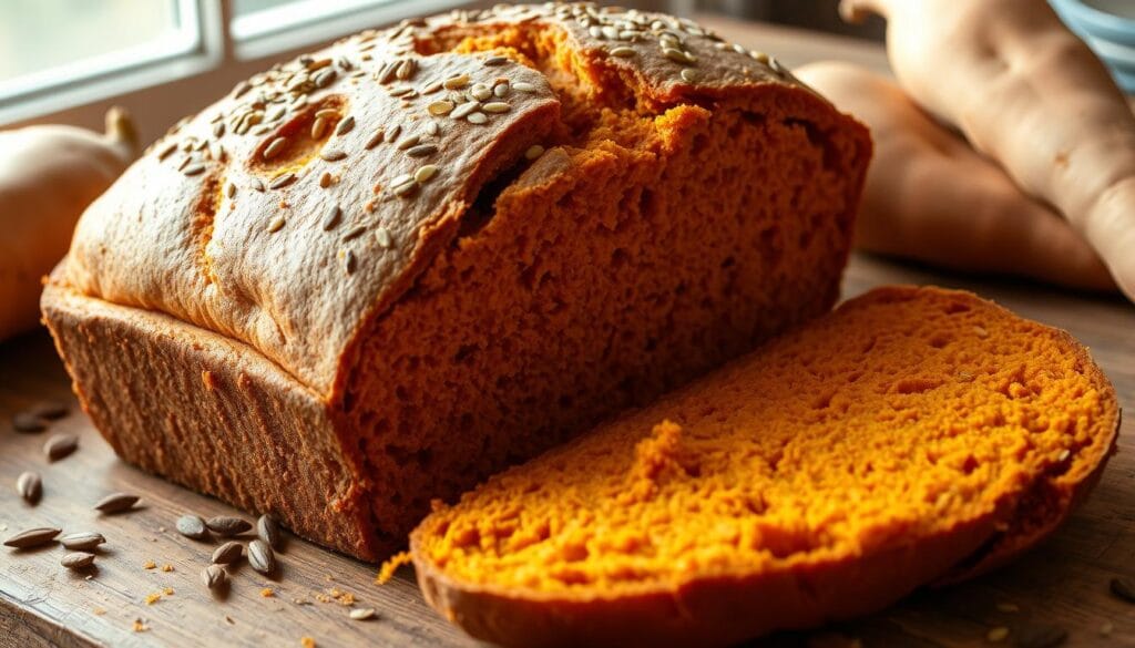 seeded miso sweet potato bread recipe