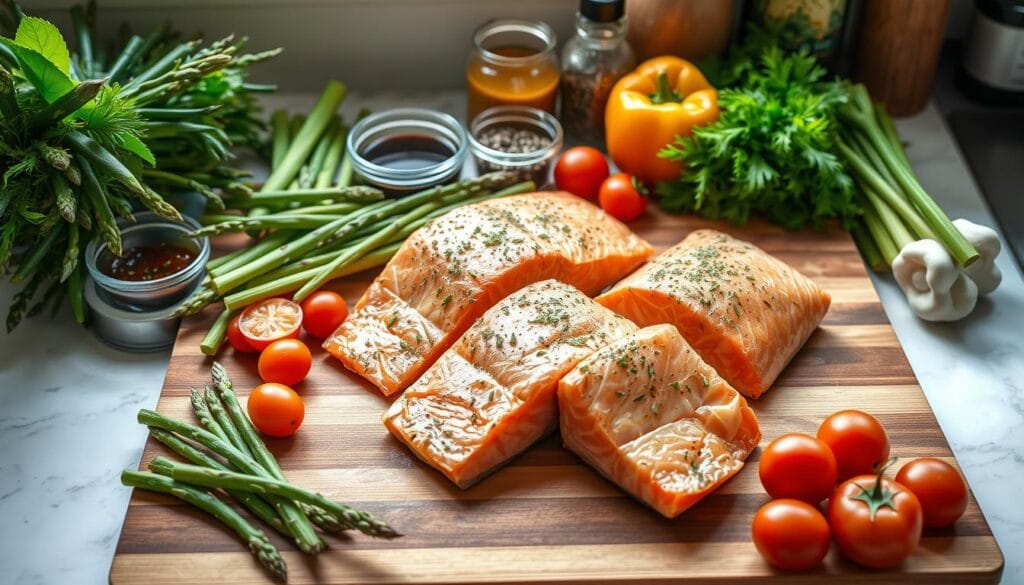 salmon meal prep