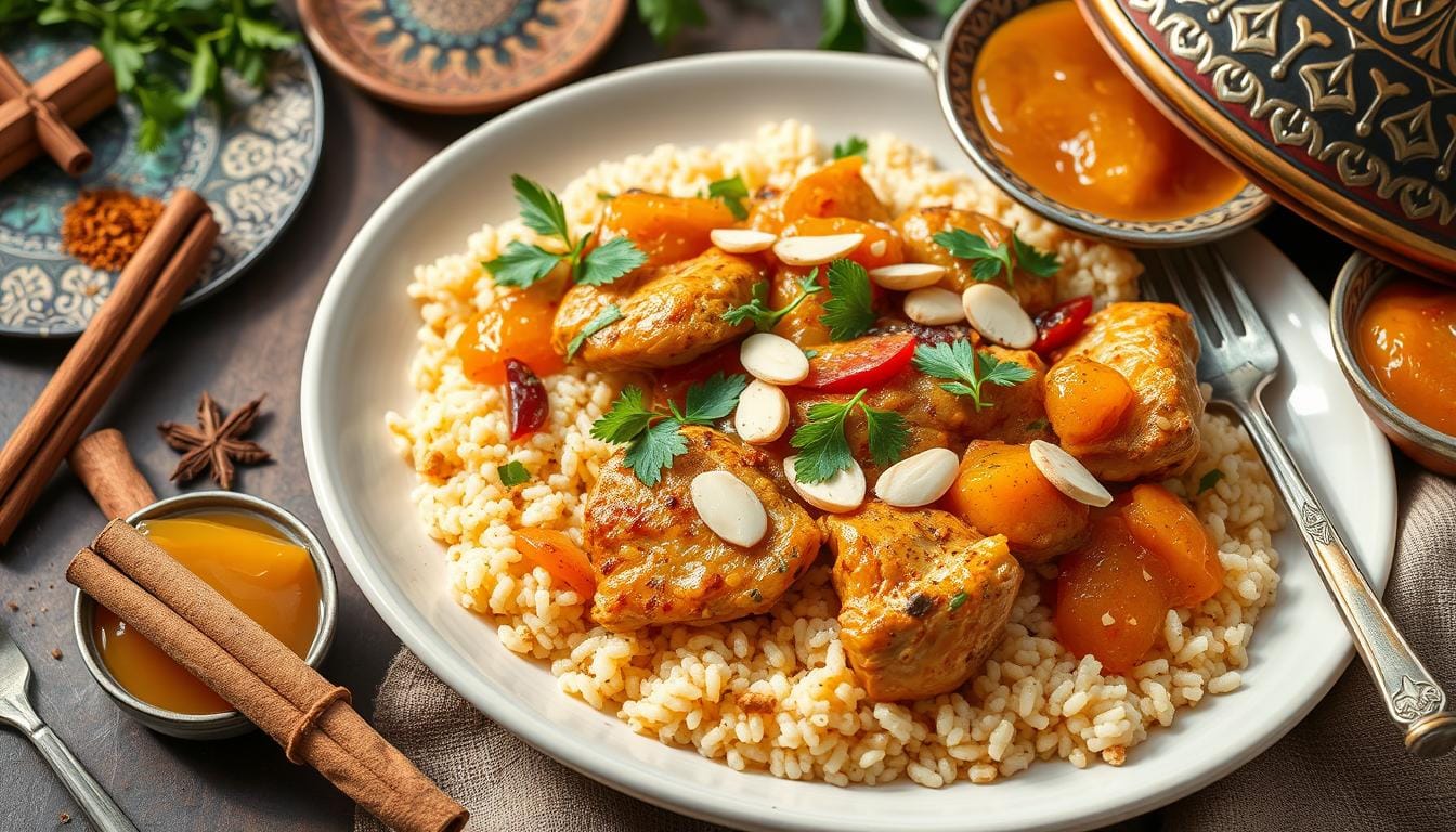 traditional moroccan chicken couscous recipe apricot preserves