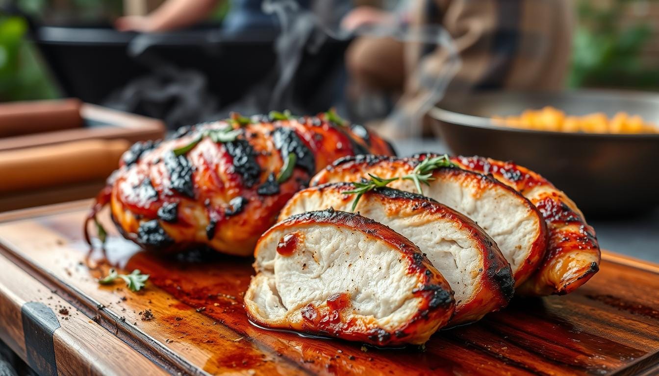 smoked chicken breast recipe