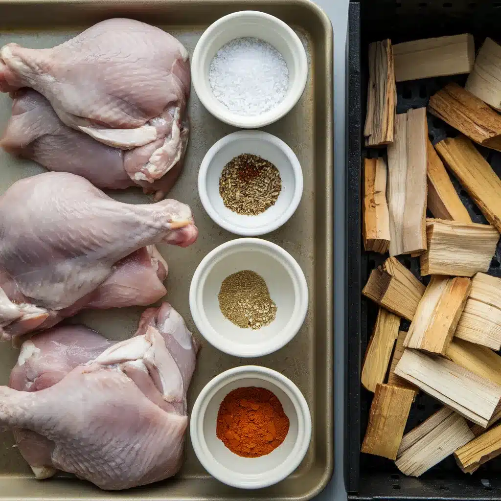 smoked chicken legs and thighs carnivore recipe
