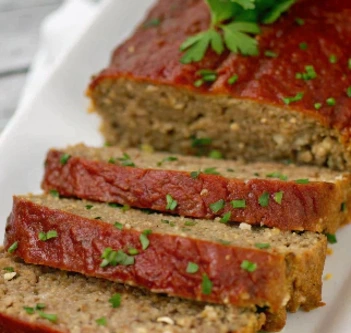 Kidney Friendly Ground Beef Meatloaf