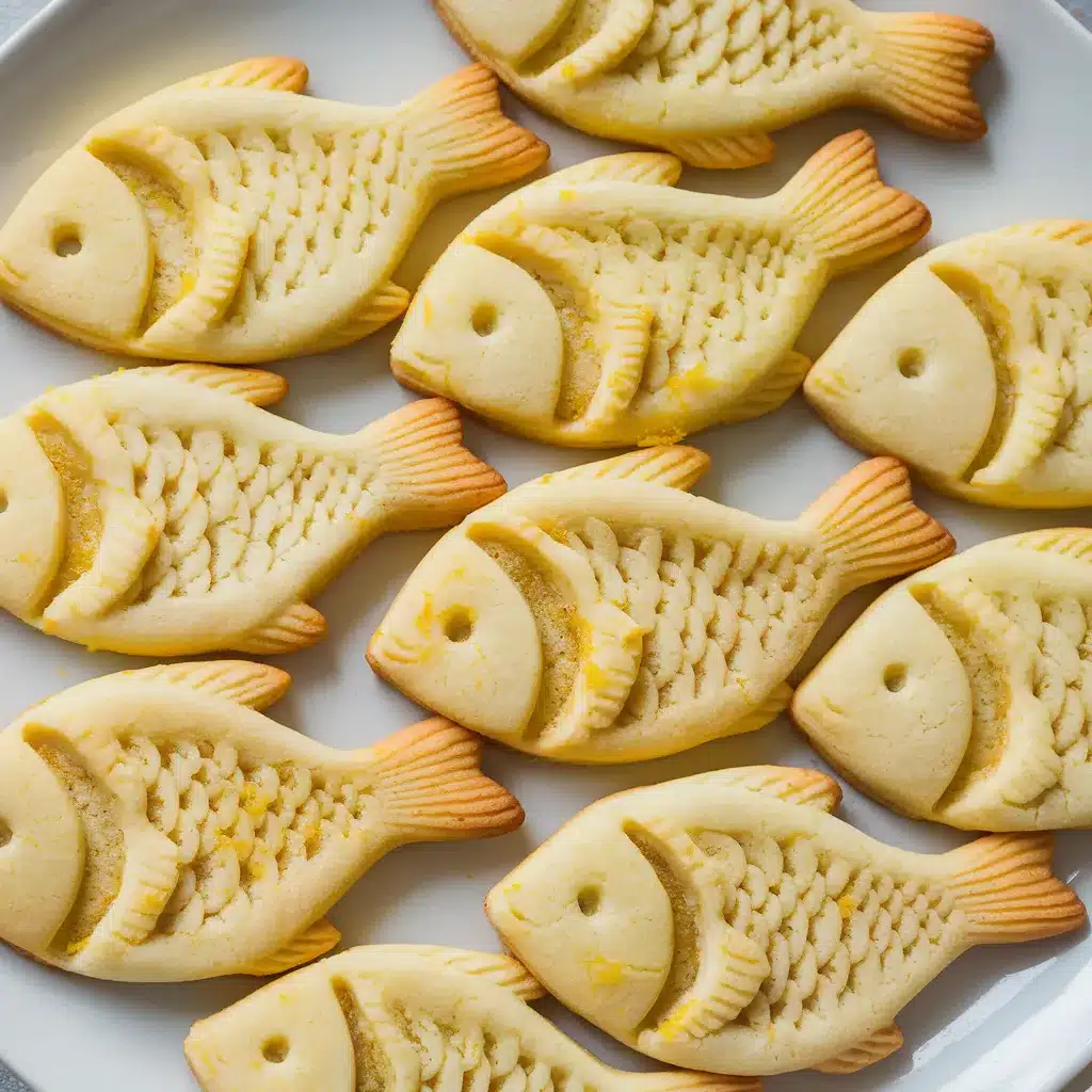 orange fish cookies recipe