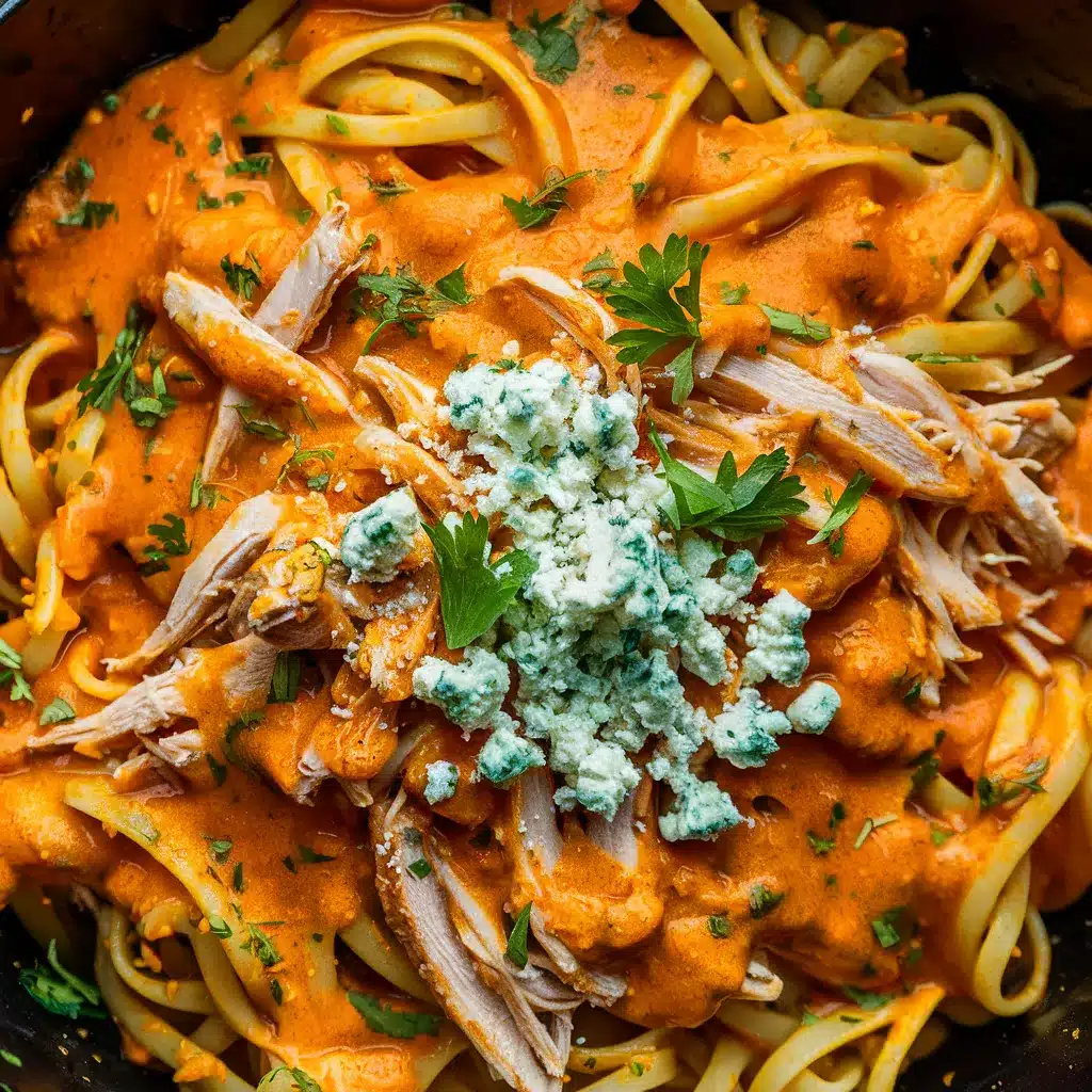 buffalo chicken protein pasta oven recipe