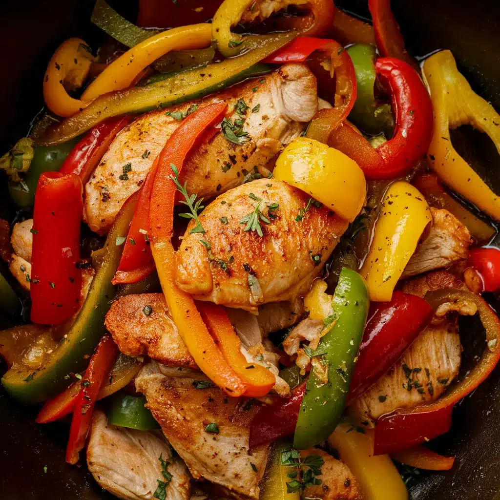 chicken and peppers recipe