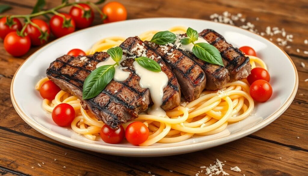 steak pasta recipes