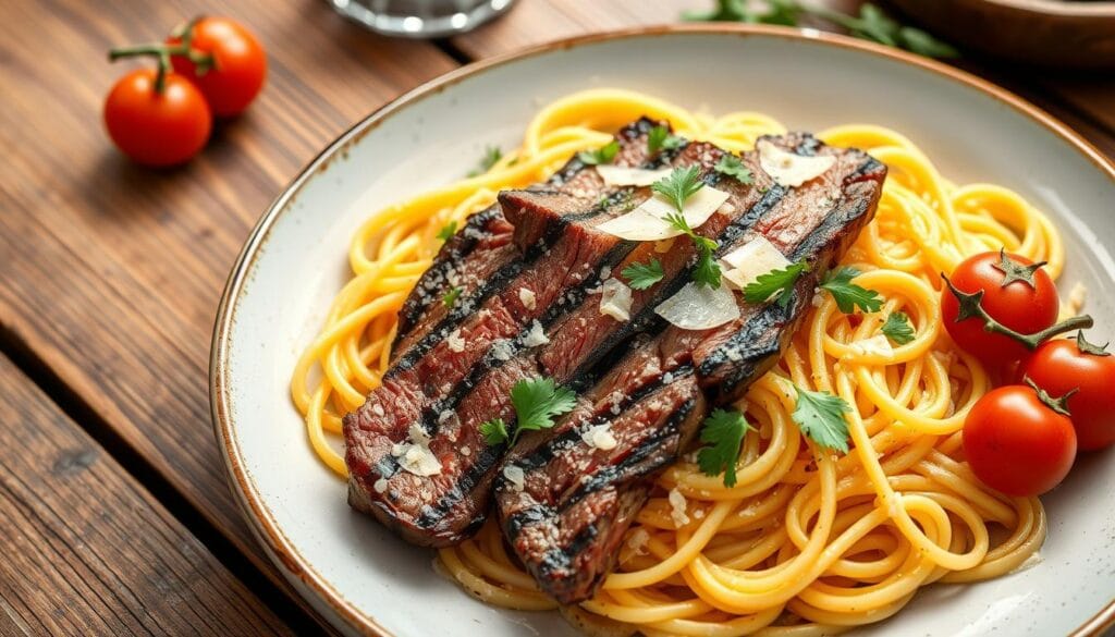 steak pasta recipes