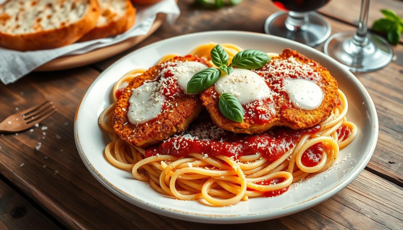 chicken parmesan pasta recipe