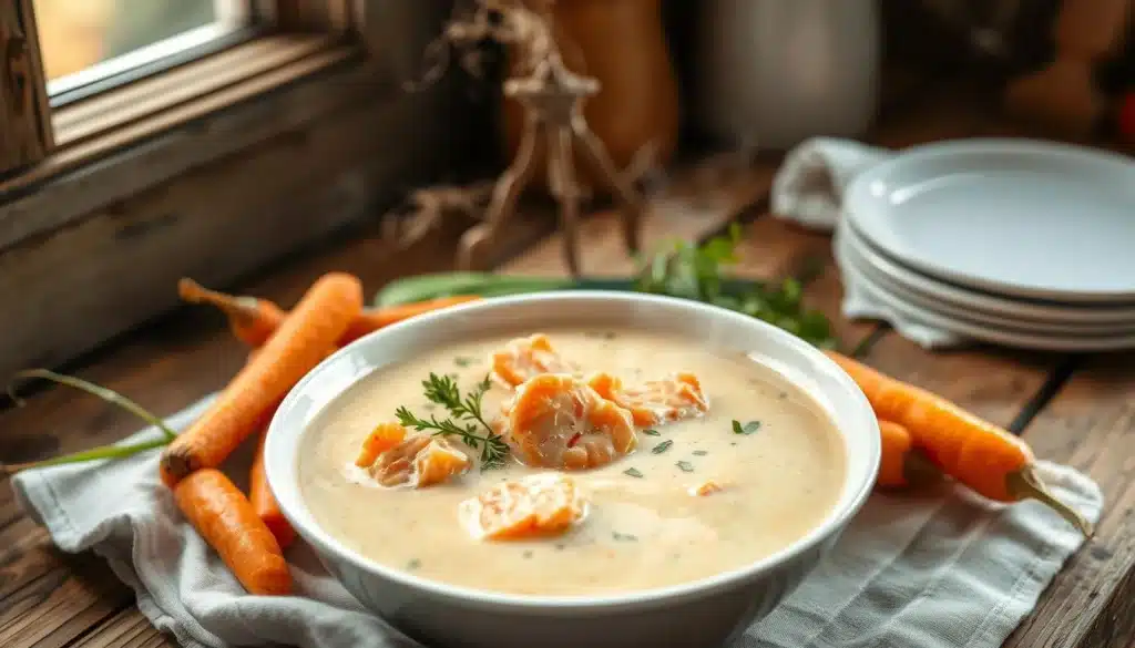 salmon soup recipe
