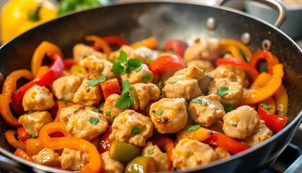 chicken and peppers recipe