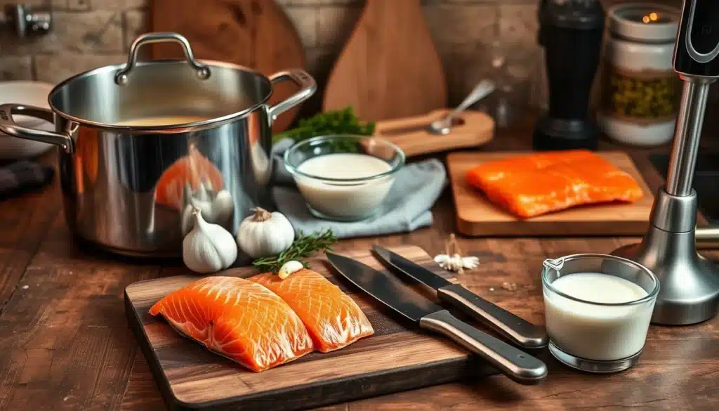 salmon soup recipe
