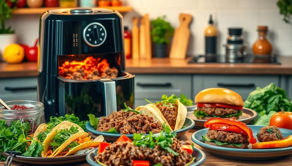 air fryer ground beef recipes