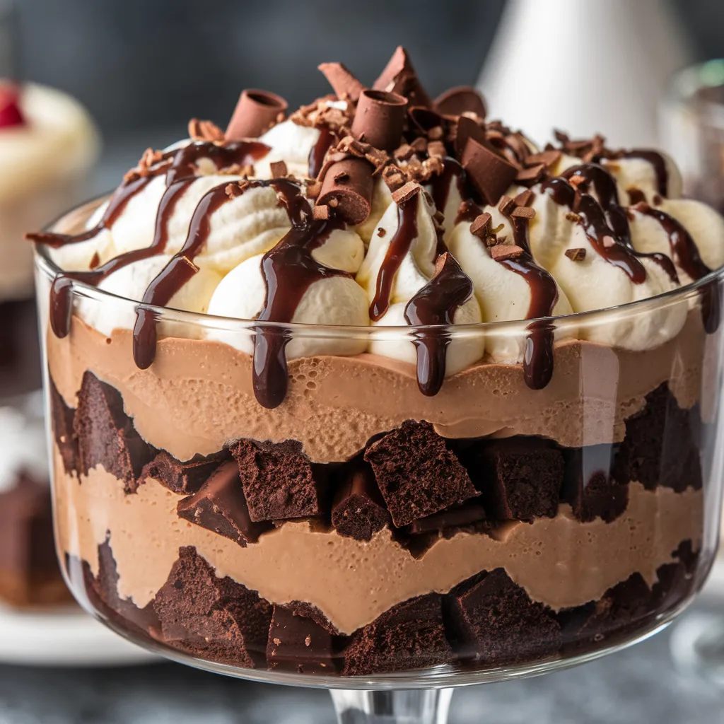 Chocolate Cheesecake Trifle