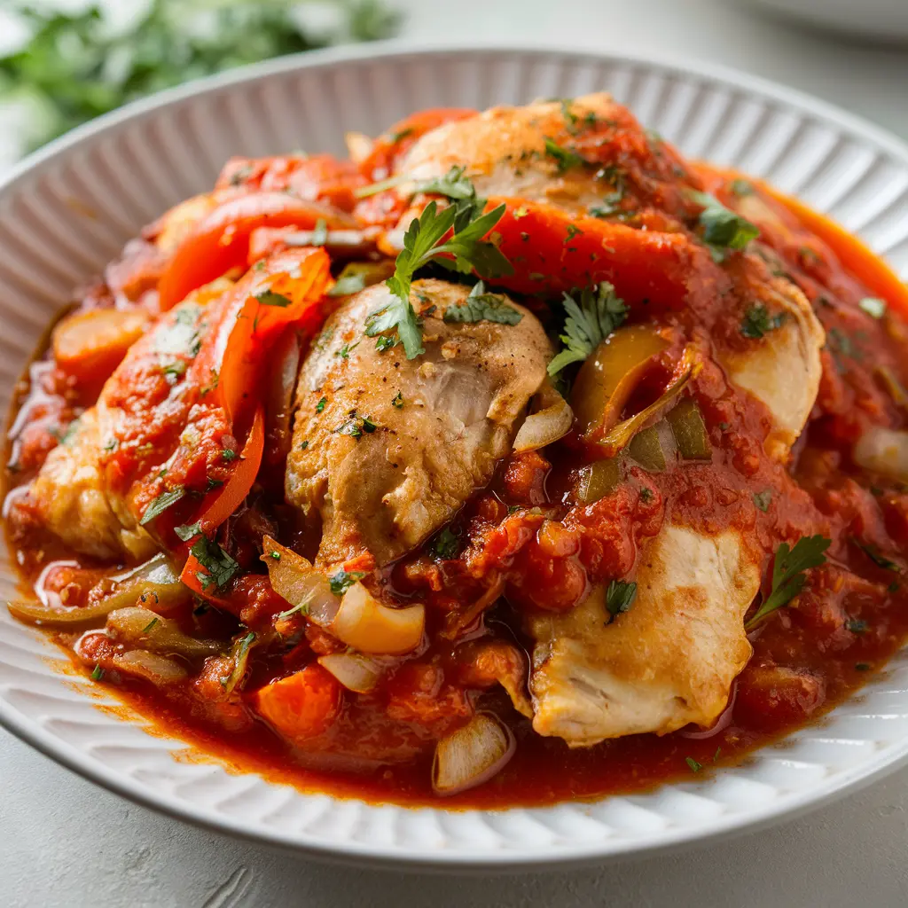 Instant Pot Chicken Cacciatore