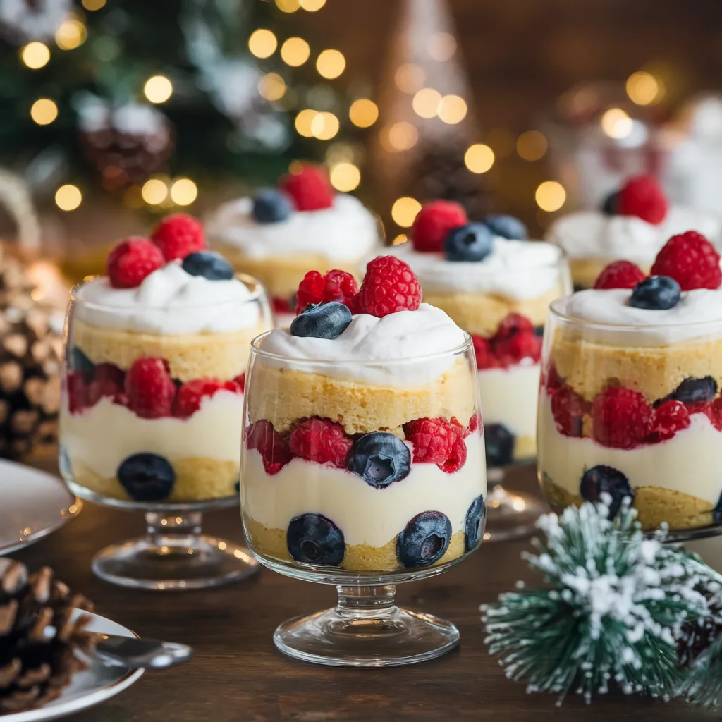 Mini Christmas Trifles