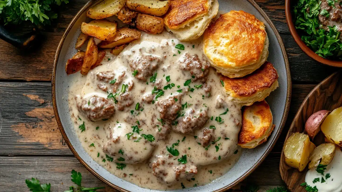 Delicious Venison Biscuits and Gravy: A Hearty and Flavorful Meal