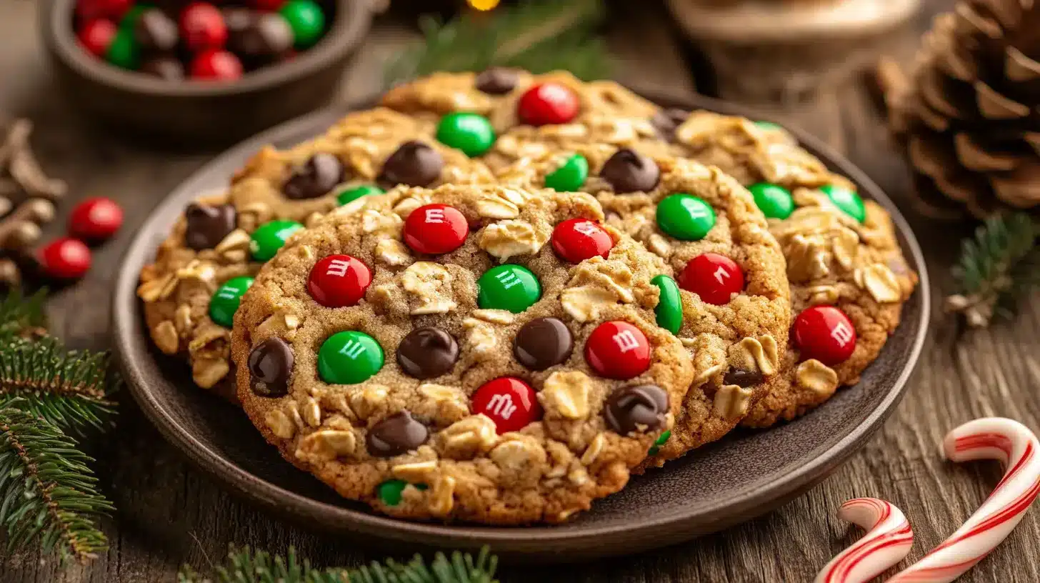 Christmas Monster Cookies: A Festive Family Favorite
