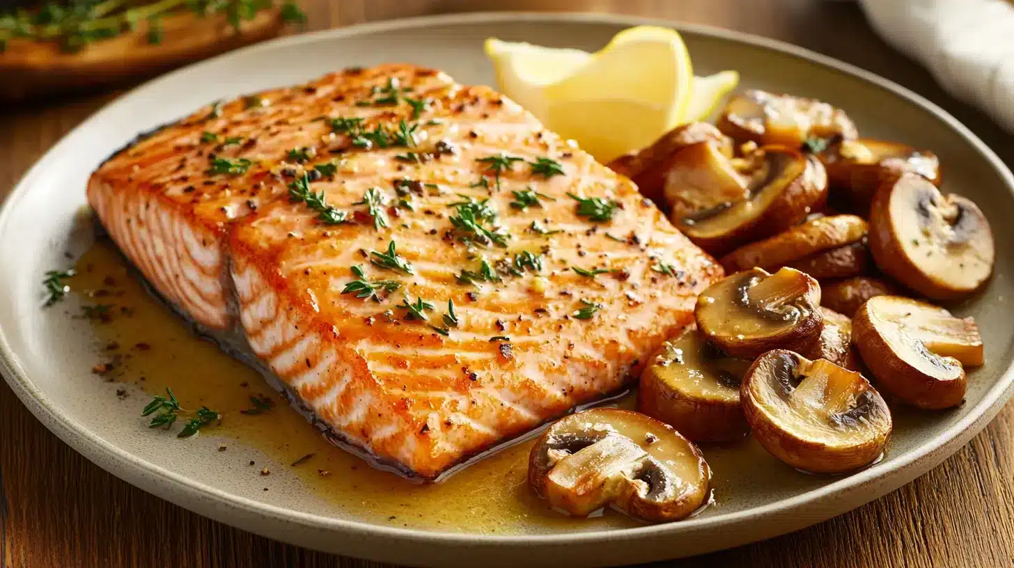 Salmon Recipes Mushrooms:Tasty & Easy Ideas